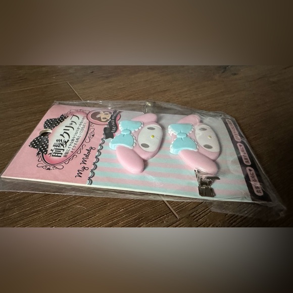 MY MELODY-Imported (NWT) Two Character Hair Clip Set - Picture 5 of 6